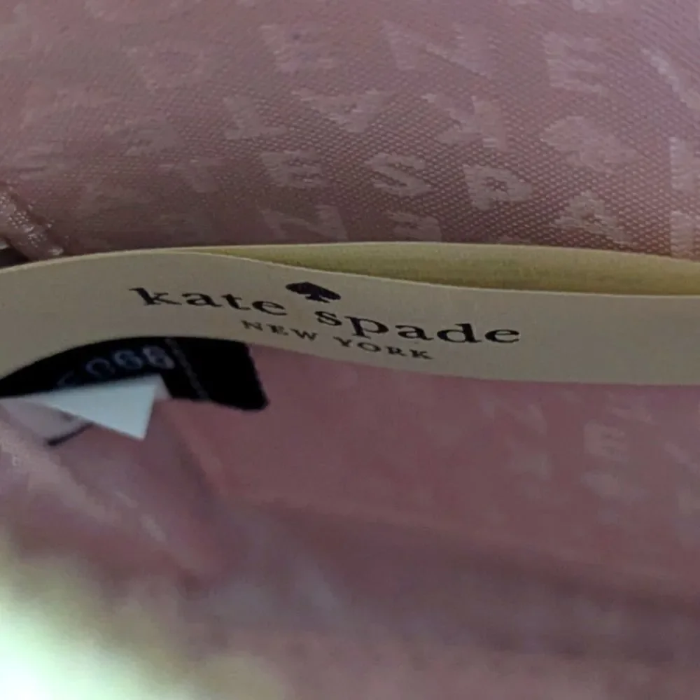 Kate Spade Henderson Street Fannie Pebbled Leather Shoulder Bag Pink & Gold